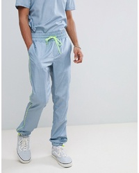 Мужские голубые спортивные штаны от ASOS DESIGN