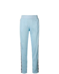 Женские голубые спортивные штаны от Chiara Ferragni