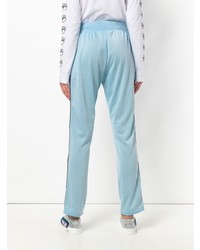 Женские голубые спортивные штаны от Chiara Ferragni