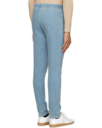 Мужские голубые спортивные штаны от Maison Margiela