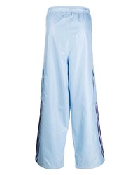 Мужские голубые спортивные штаны от adidas