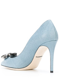 Голубые туфли от Dolce & Gabbana