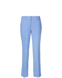 Голубые узкие брюки от Ermanno Scervino