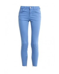 Голубые узкие брюки от Liu Jo