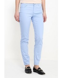 Голубые узкие брюки от Modis