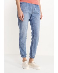 Голубые узкие брюки от Roxy