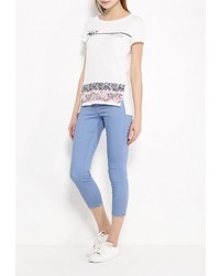 Голубые узкие брюки от Sela