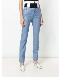 Голубые узкие брюки от Tibi