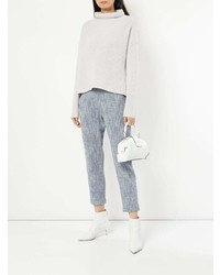 Голубые узкие брюки от Rachel Comey