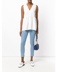 Голубые узкие брюки от Rag & Bone