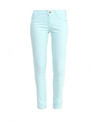 Голубые узкие брюки от Softy