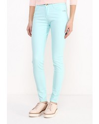 Голубые узкие брюки от Softy