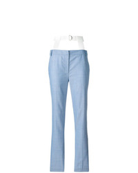 Голубые узкие брюки от Tibi
