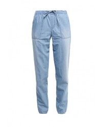 Голубые узкие брюки от Tom Tailor Denim
