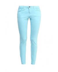 Голубые узкие брюки от United Colors of Benetton