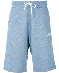 Мужские голубые хлопковые шорты от Nike