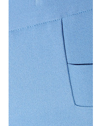 Голубые широкие брюки от Miu Miu