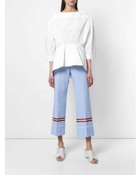Голубые широкие брюки от N°21