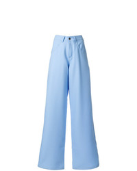 Голубые широкие брюки от Societe Anonyme