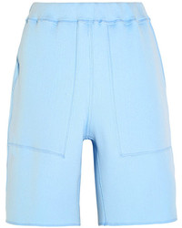 Женские голубые шорты от Bottega Veneta