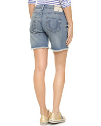 Женские голубые шорты от True Religion
