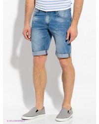 Мужские голубые шорты от F5