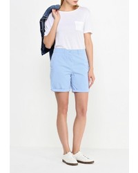 Женские голубые шорты от Lacoste