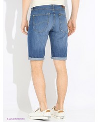 Мужские голубые шорты от Lee