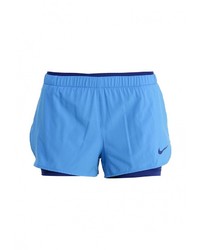Женские голубые шорты от Nike