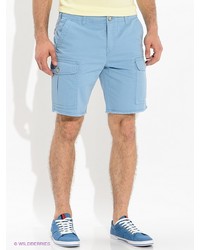 Мужские голубые шорты от Oodji