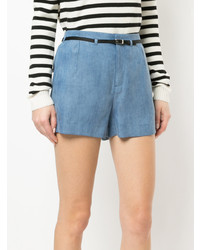 Женские голубые шорты от GUILD PRIME