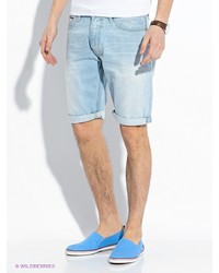 Мужские голубые шорты от Tommy Hilfiger