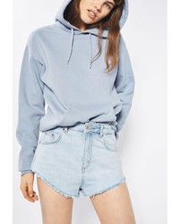 Женские голубые шорты от Topshop