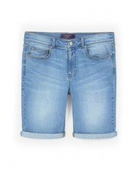 Женские голубые шорты от Violeta BY MANGO