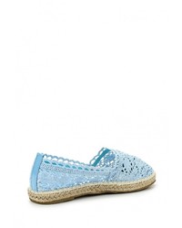Женские голубые эспадрильи от Coco Perla