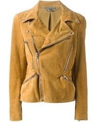 Женская горчичная куртка от Alexander McQueen