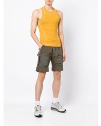 Мужская горчичная майка от Saul Nash