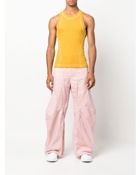 Мужская горчичная майка от Saul Nash