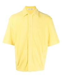 Мужская горчичная рубашка с коротким рукавом от 1017 Alyx 9Sm