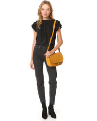 Женская горчичная сумка от A.P.C.