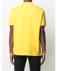 Мужская горчичная футболка-поло от Paul & Shark