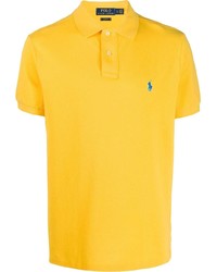 Мужская горчичная футболка-поло от Polo Ralph Lauren