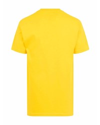 Мужская горчичная футболка с круглым вырезом от Anti Social Social Club