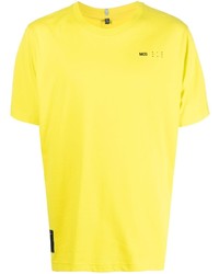 Мужская горчичная футболка с круглым вырезом от McQ