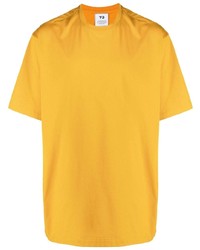 Мужская горчичная футболка с круглым вырезом от Y-3