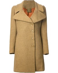 Женское горчичное пальто от Biba