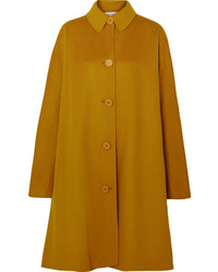Женское горчичное пальто от Mansur Gavriel