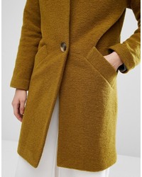 Женское горчичное пальто от NATIVE YOUTH