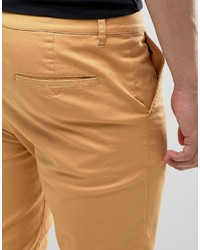 Горчичные брюки чинос от Asos