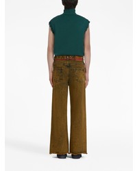 Мужские горчичные джинсы от Marni